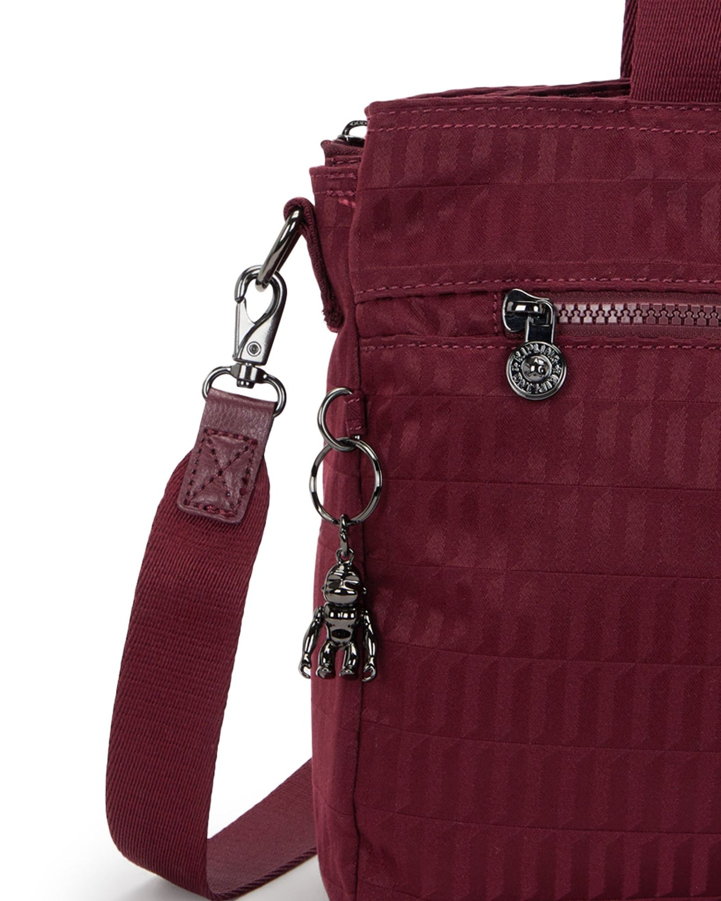 حقيبة عمل صغيرة Kipling Elysia Work S Maroon Tile Jq (بحزام كتف قابل للإزالة) I8795-9HX
