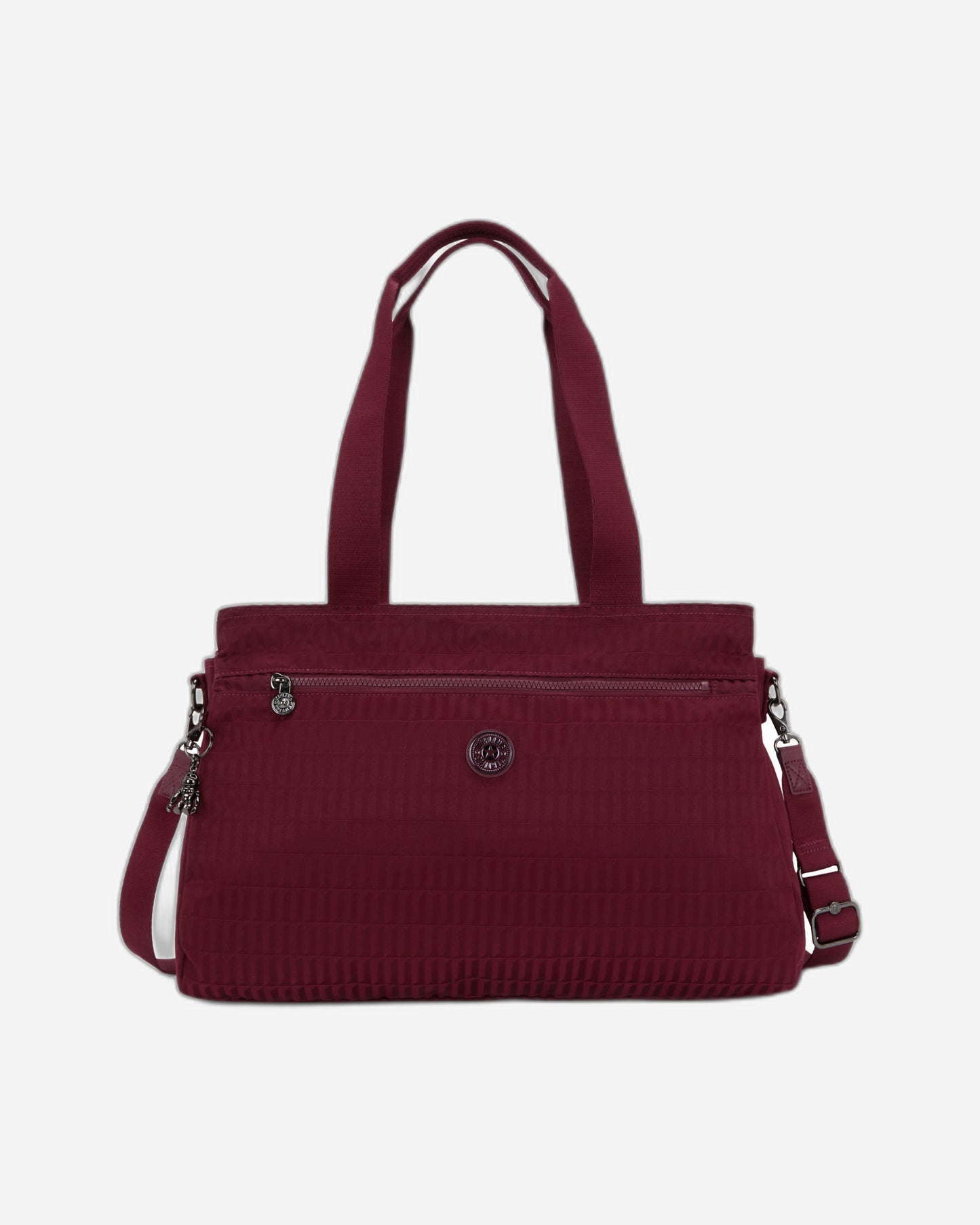حقيبة عمل Kipling Elysia Work Maroon Tile Jq (بحزام كتف قابل للإزالة) I8829-9HX