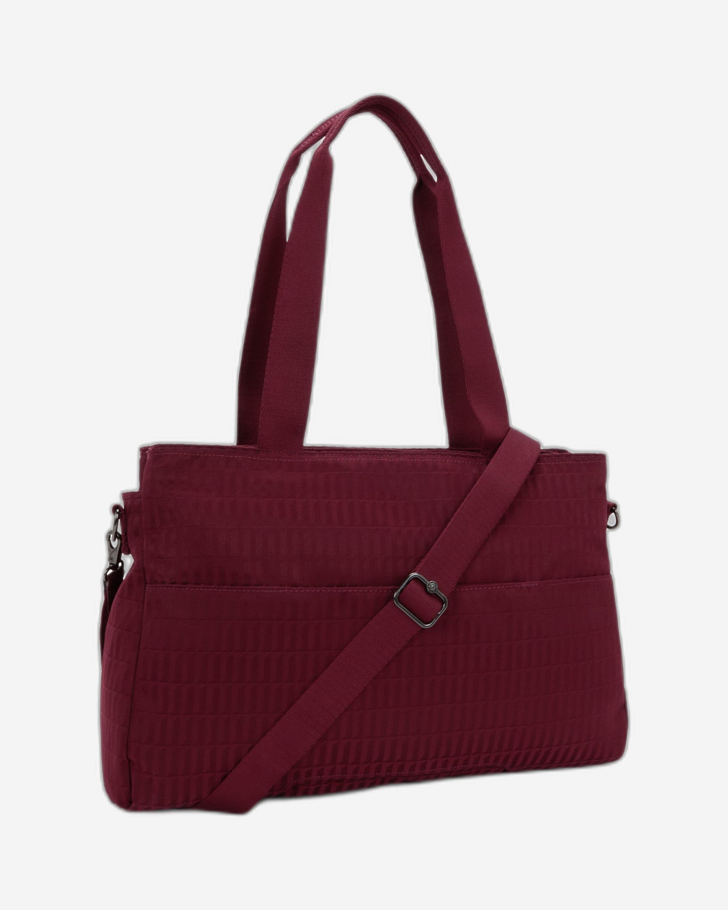 حقيبة عمل Kipling Elysia Work Maroon Tile Jq (بحزام كتف قابل للإزالة) I8829-9HX