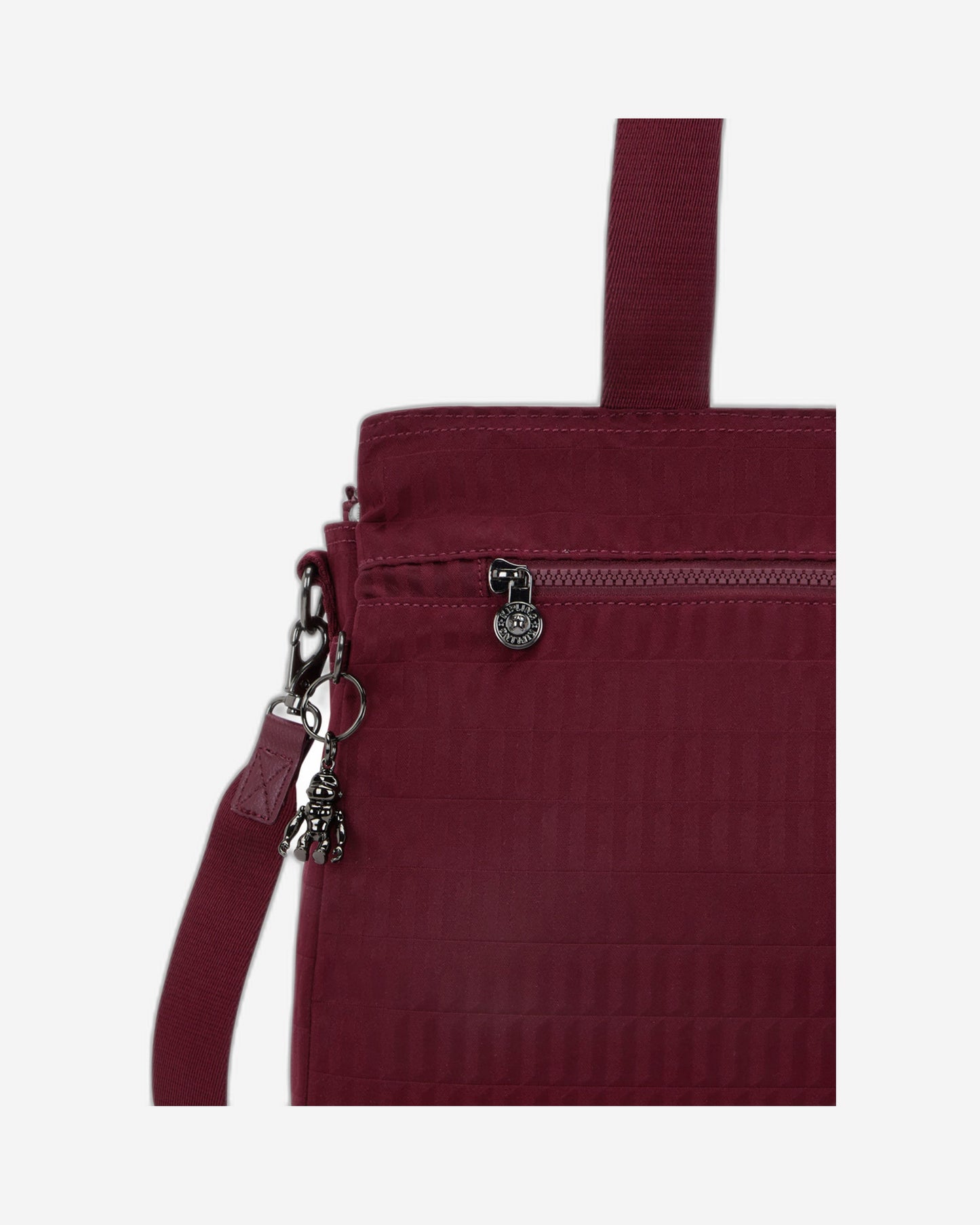 حقيبة عمل Kipling Elysia Work Maroon Tile Jq (بحزام كتف قابل للإزالة) I8829-9HX