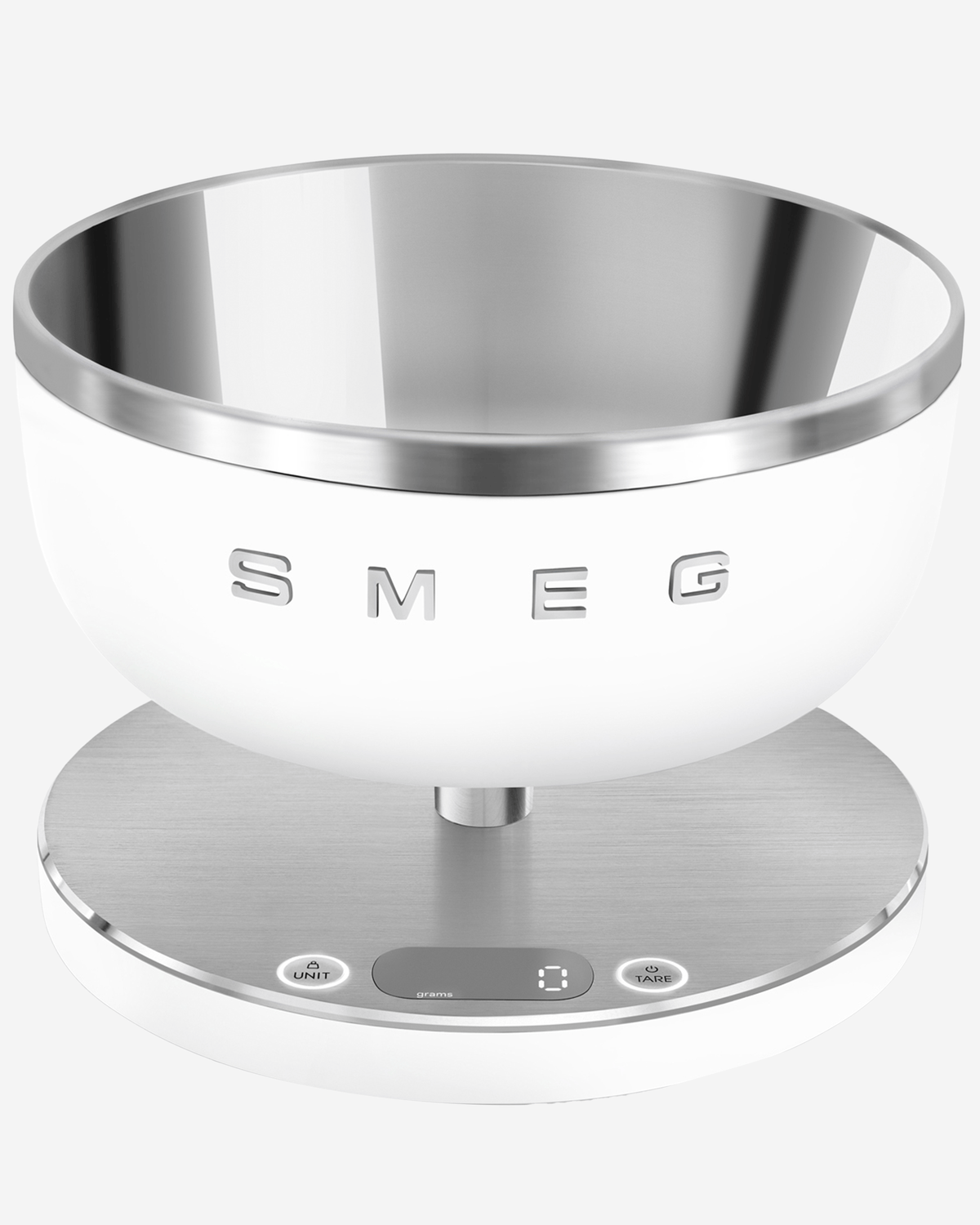 SMEG Analog Digital Scale Matt White - KSC01WHMWW