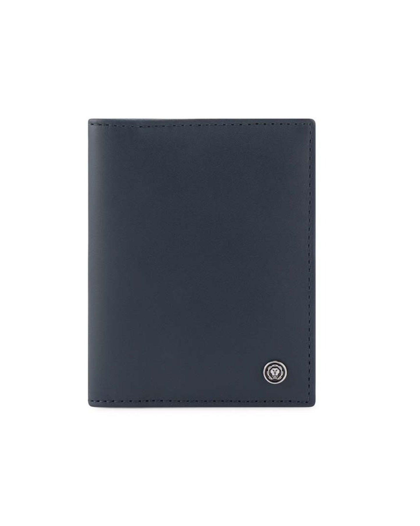 CROSS Soft Grain Leather Business Card Case - Navy Blue