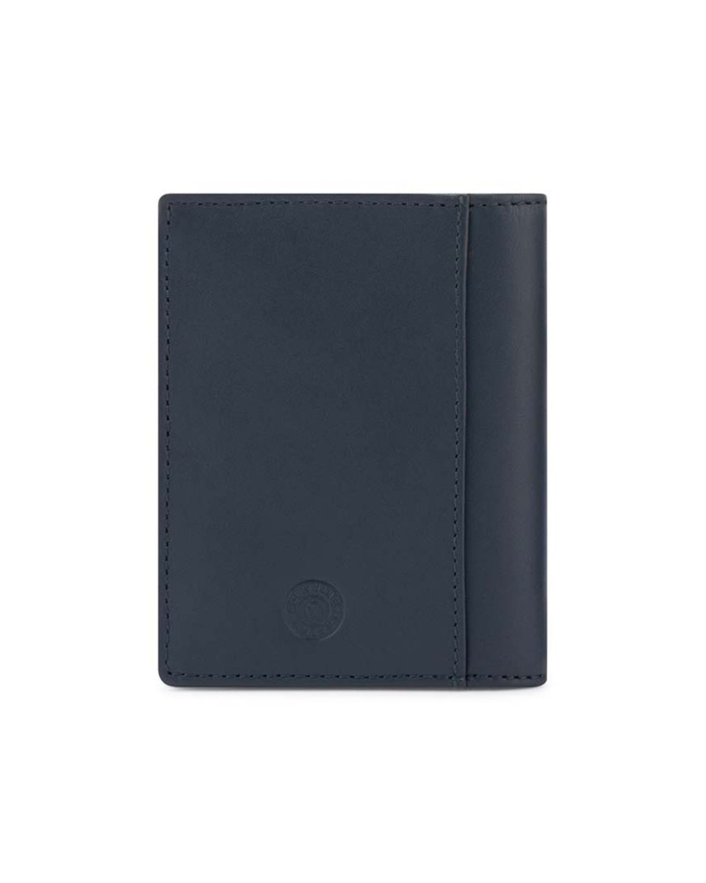 Cross Soft Grain Leather Business Card Case - Navy Blue