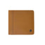 Cross Leather Clip Wallet - Mocha
