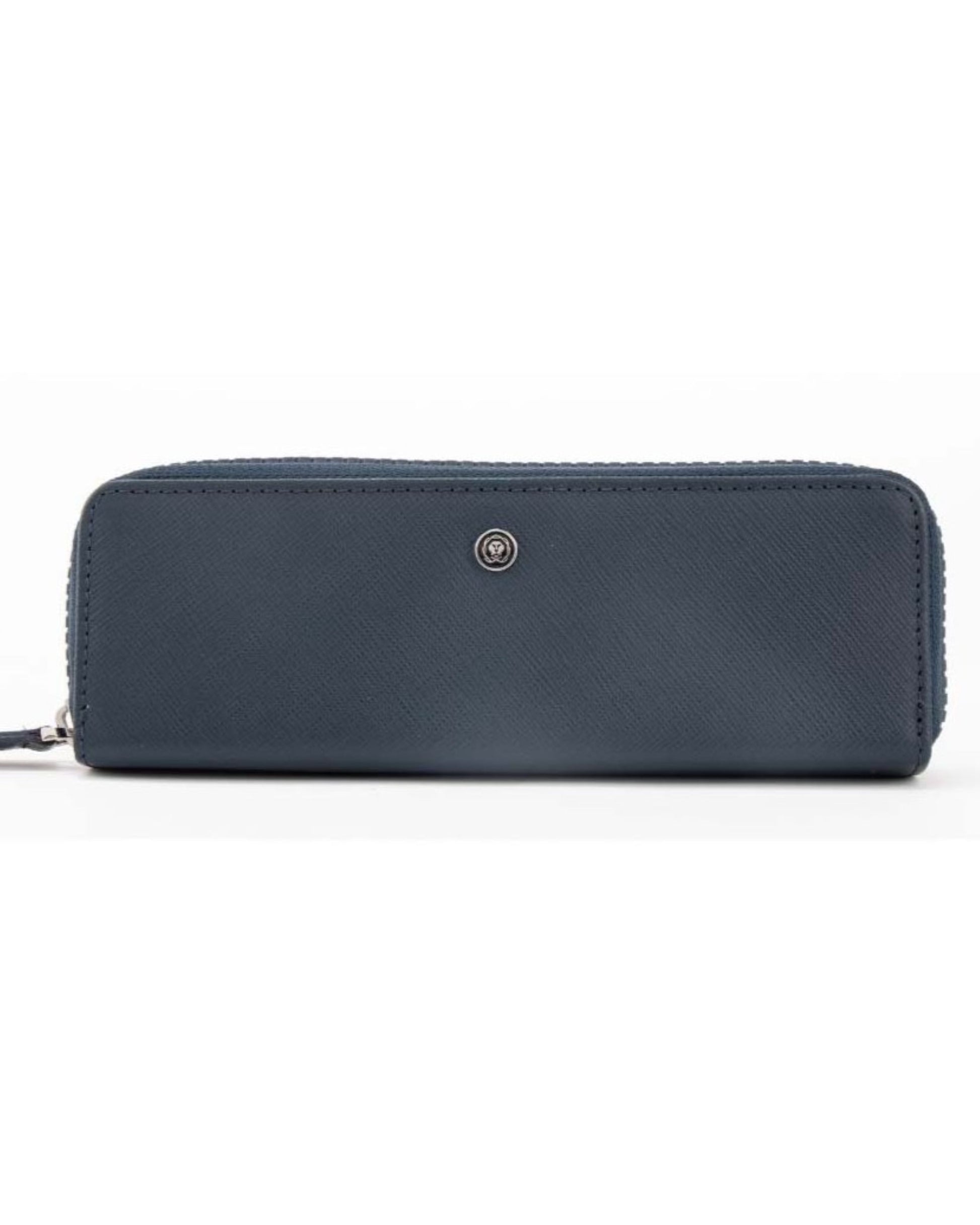 CROSS LEATHER PEN CASE  BLUE