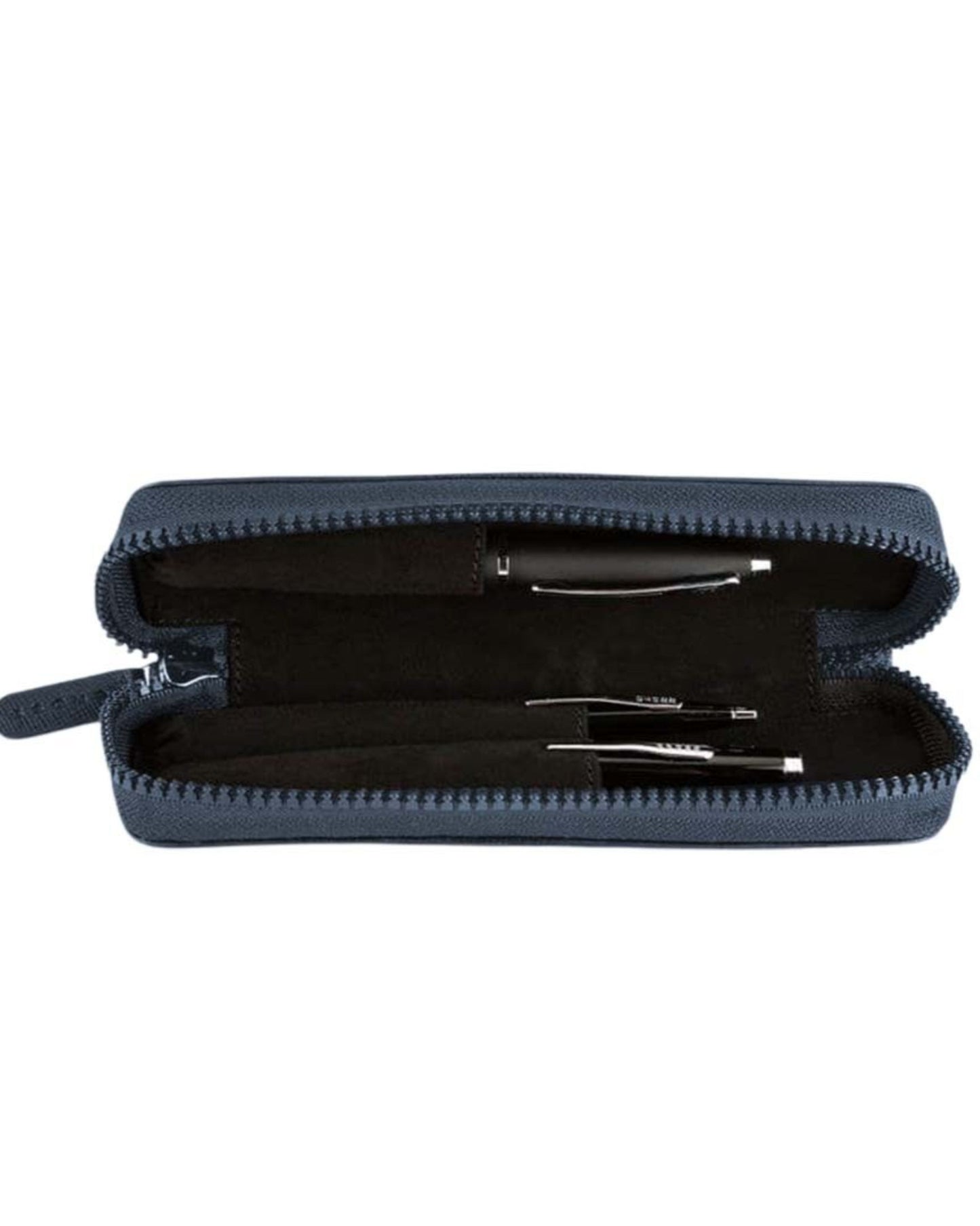Cross Leather Pen Case  Blue