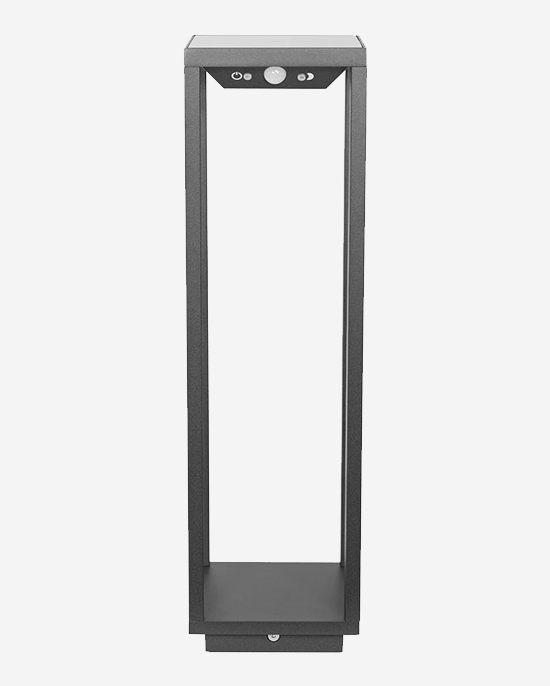 Home Solar Lamp Dark Gray