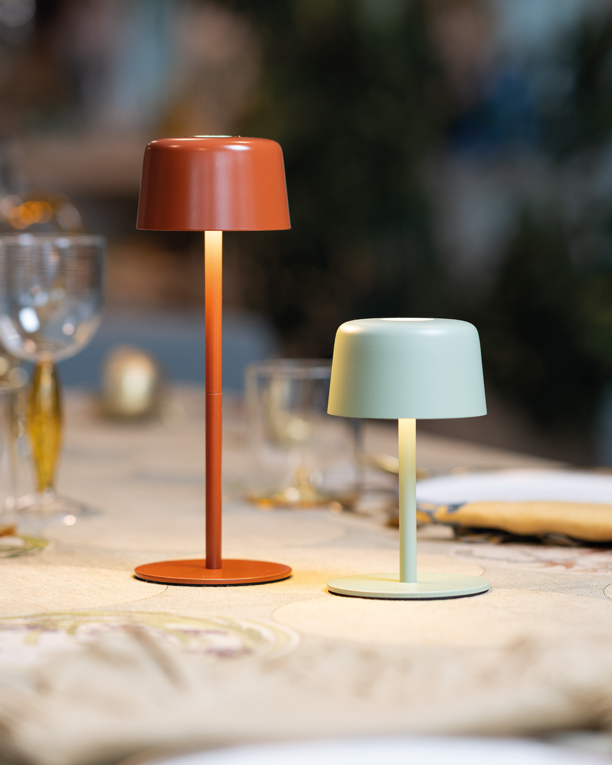 Zafferano 1+1 Table Lamp White