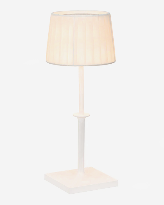 Poldina Classic Lamp Matt White + Ivory