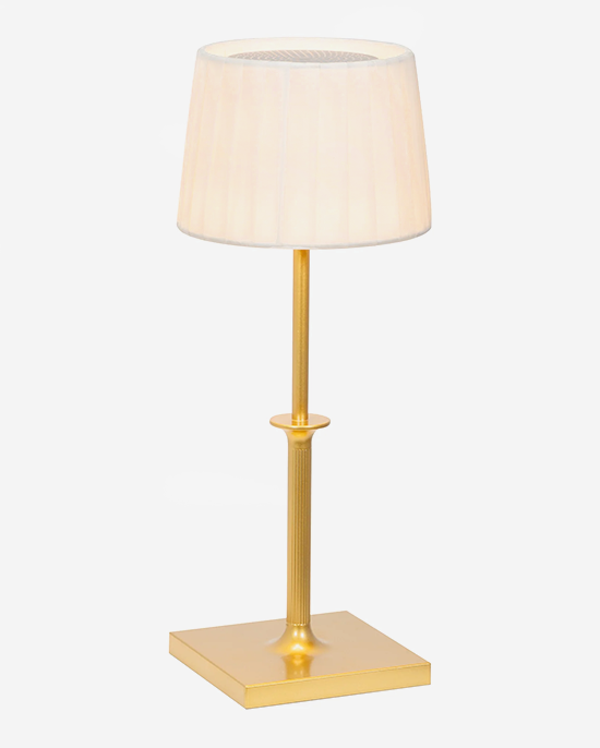 Zafferano Poldina Classic Lamp Matt White Ivory