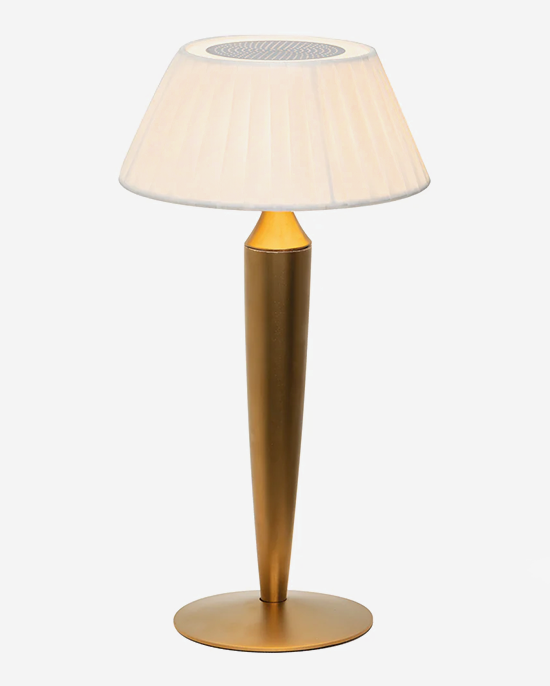 Flaminia Lamp Matt Gold + Ivory