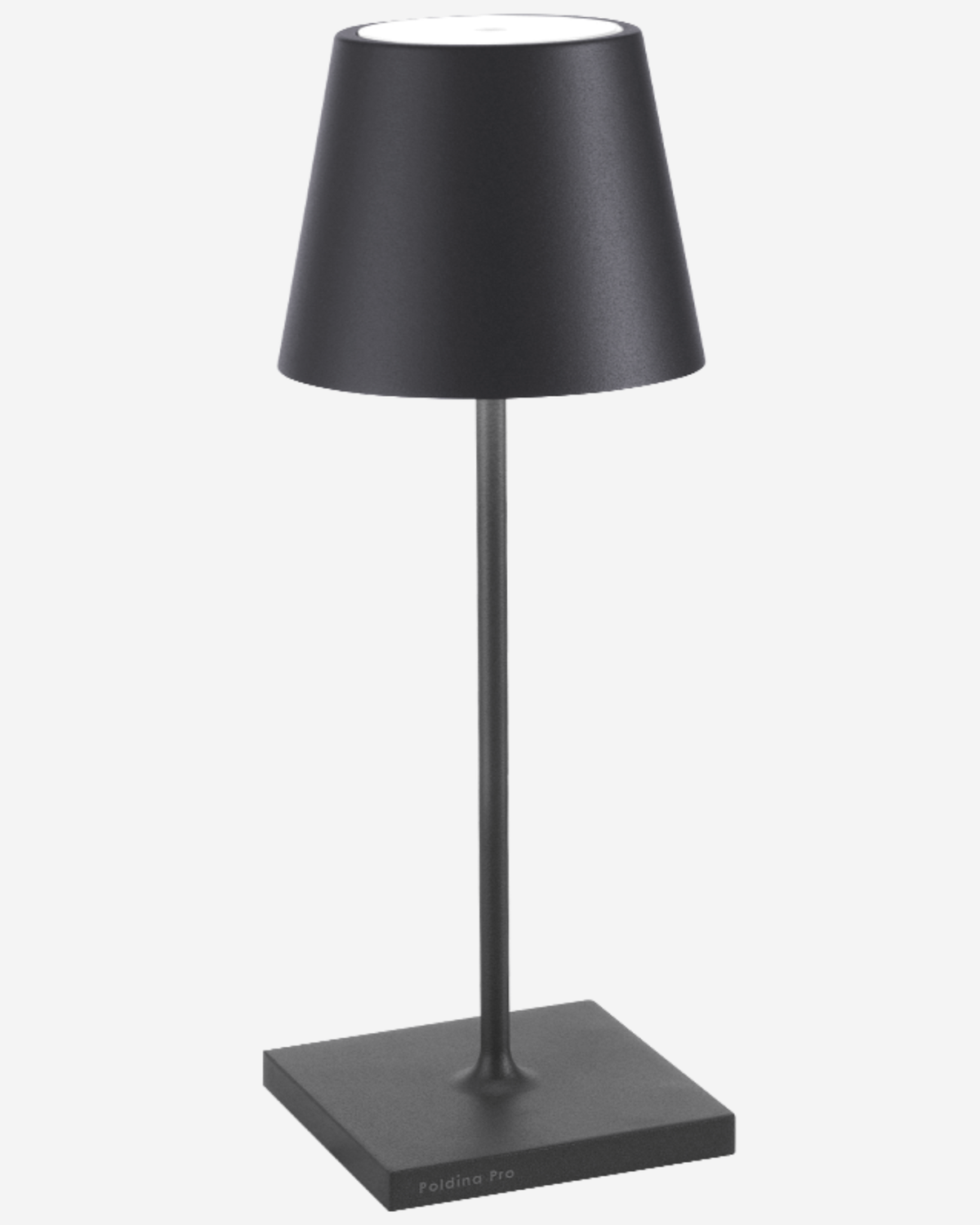 Zafferano Poldina Mini Pro Table Lamp Matt White No Plug