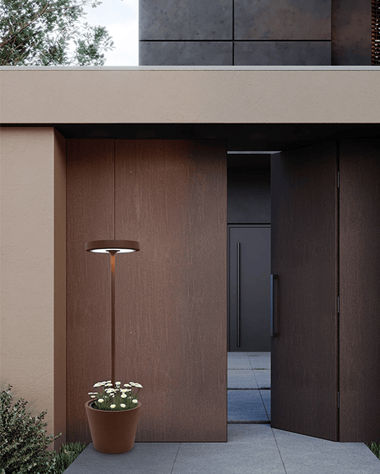 مصباح الأرضية Zafferano Poldina Reverso Corten