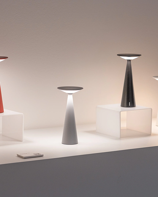 Zafferano Damina Lamp Matt White