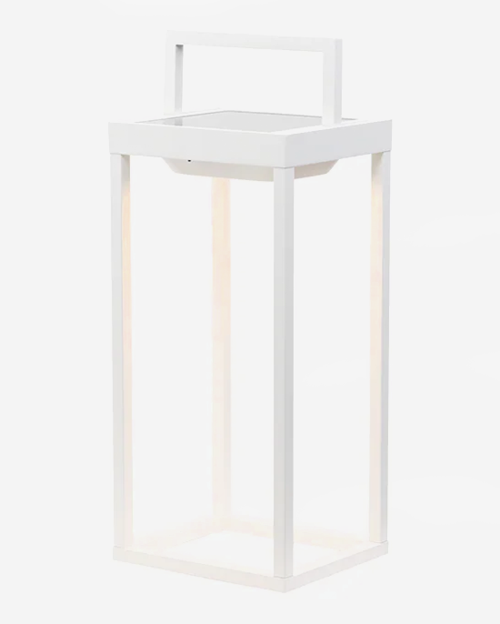 Home Solar Lamp Matt White