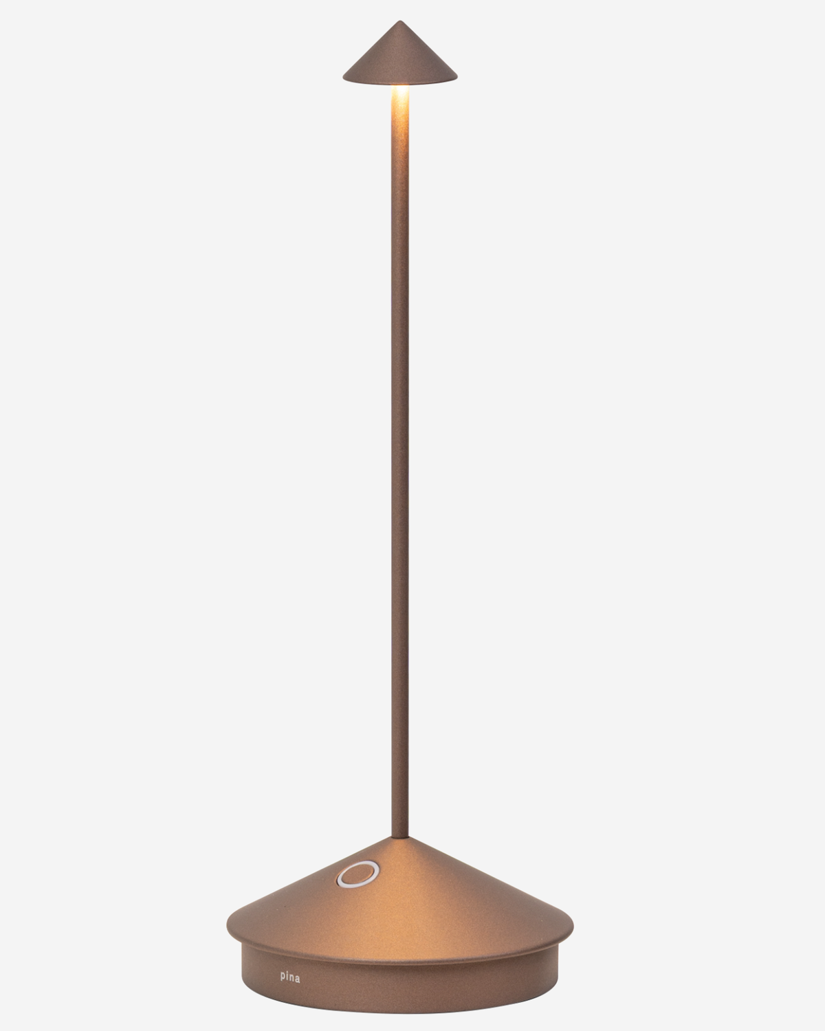 Zafferano Pina Pro Table Lamp Painted Matt Black No Plug