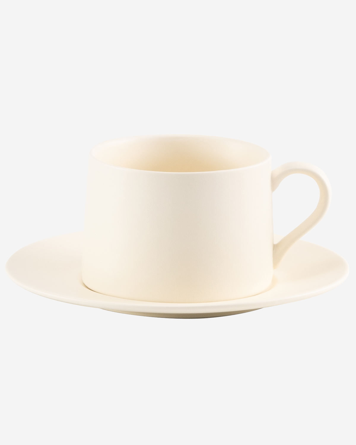 Levante Tea Cup Ivory Set 2 + Saucer