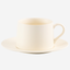 Zafferano Levante Tea Cup Ivory Set 2 + Saucer