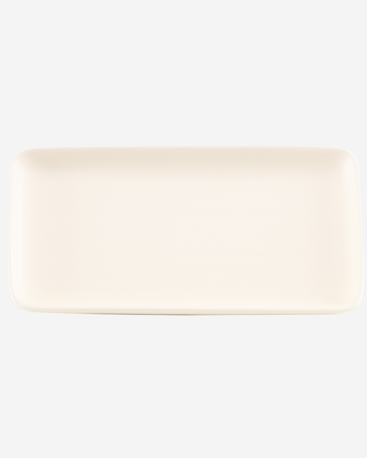 Levante Dessert Plate Ivory Rectangular Set 2