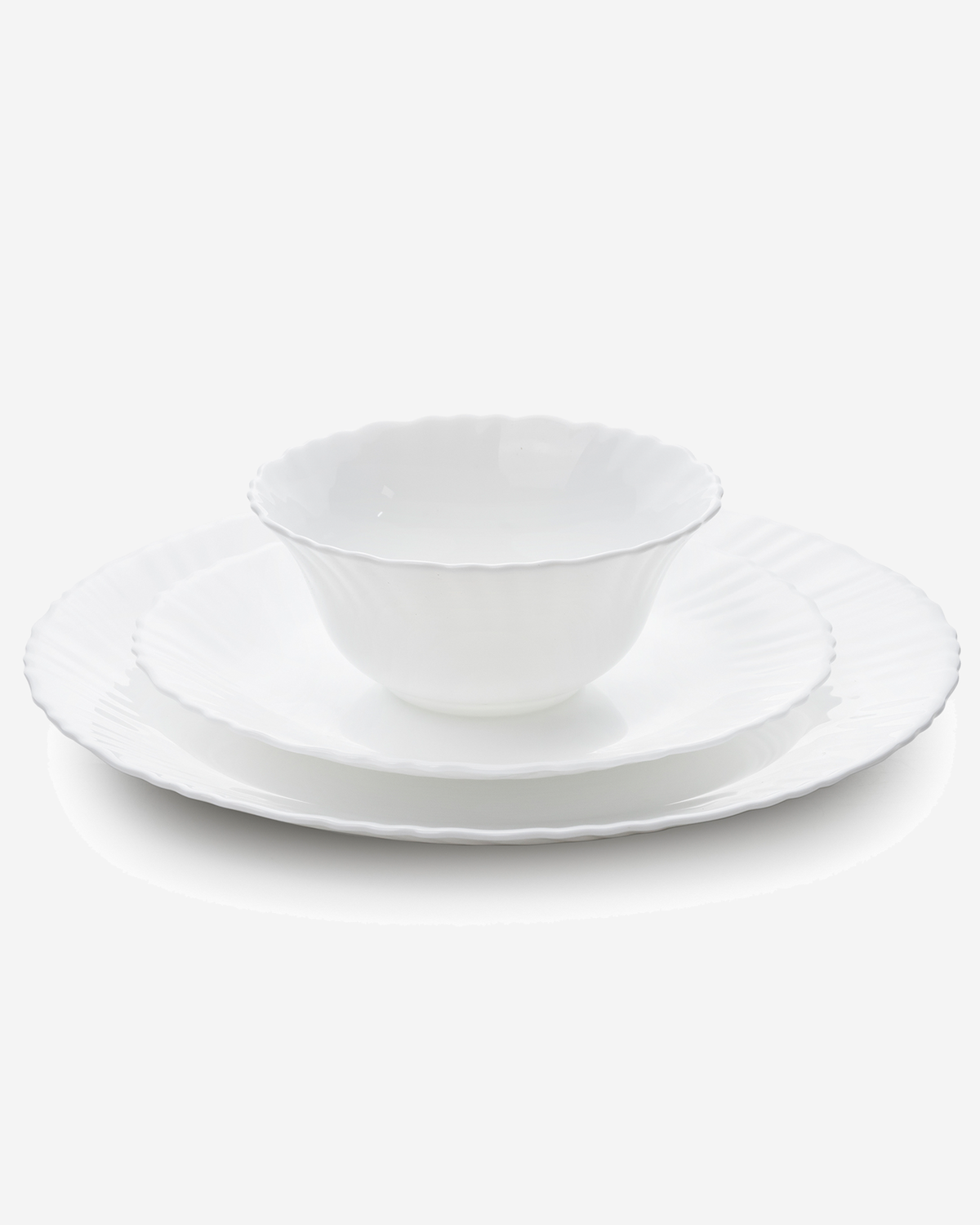 Cuisine Art ORA 18-Piece Opalware Dinner Set