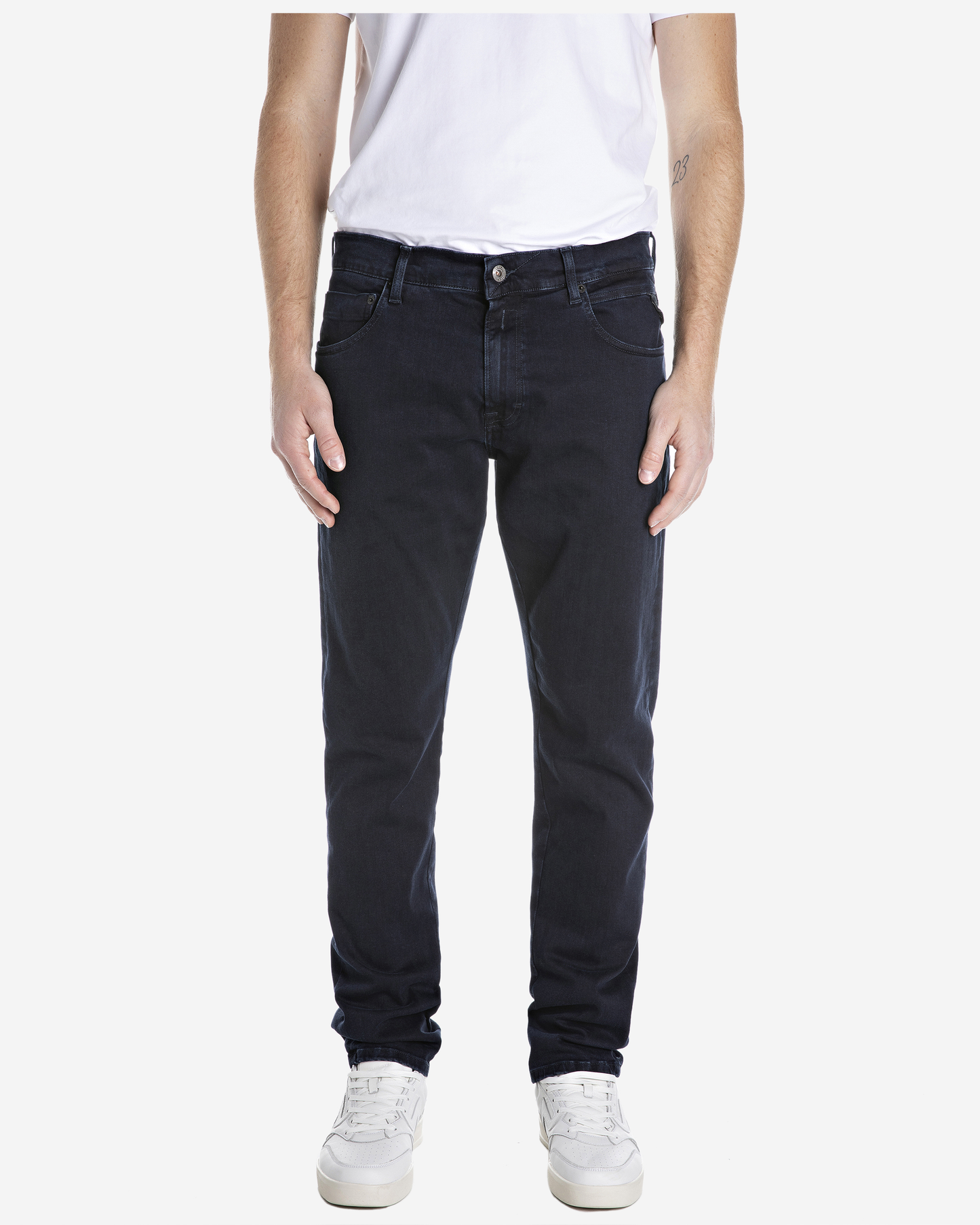 Replay Mickym Slim-Fit Jeans - Black