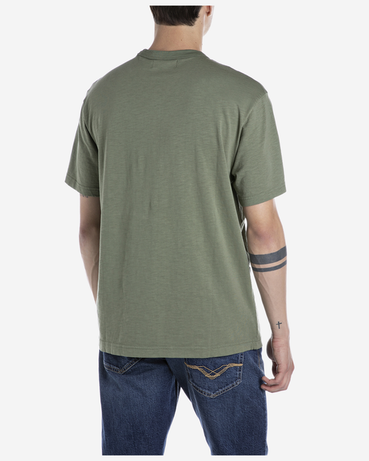Replay SHOT JERSEY T-SHIRT WITH LETTERING
