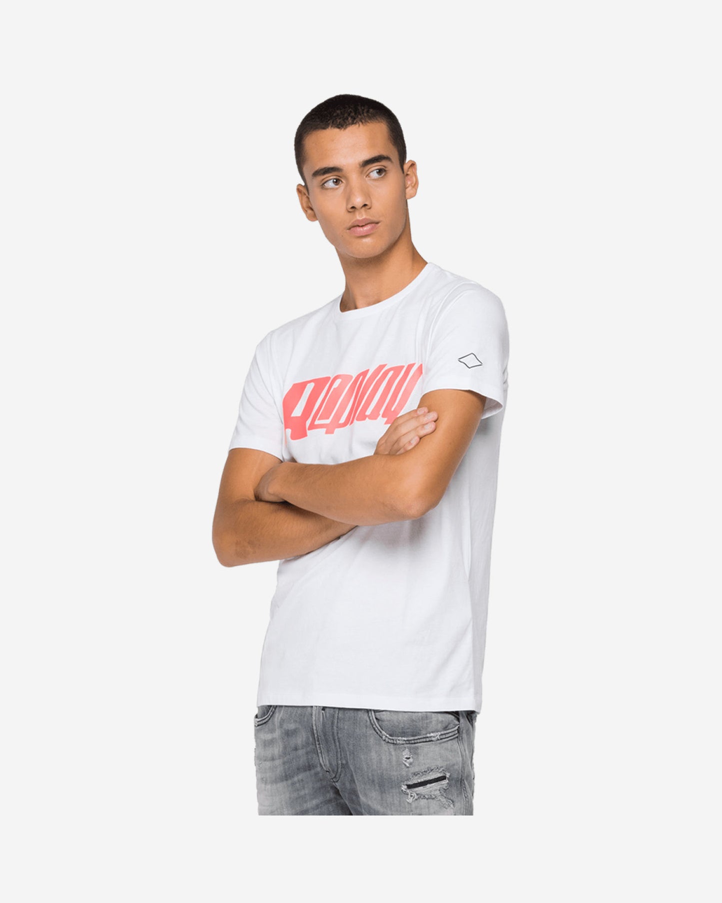 تي شيرت Replay Crewneck من جيرسي