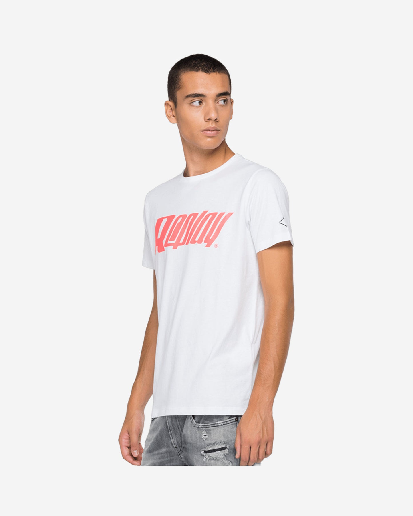 تي شيرت Replay Crewneck من جيرسي