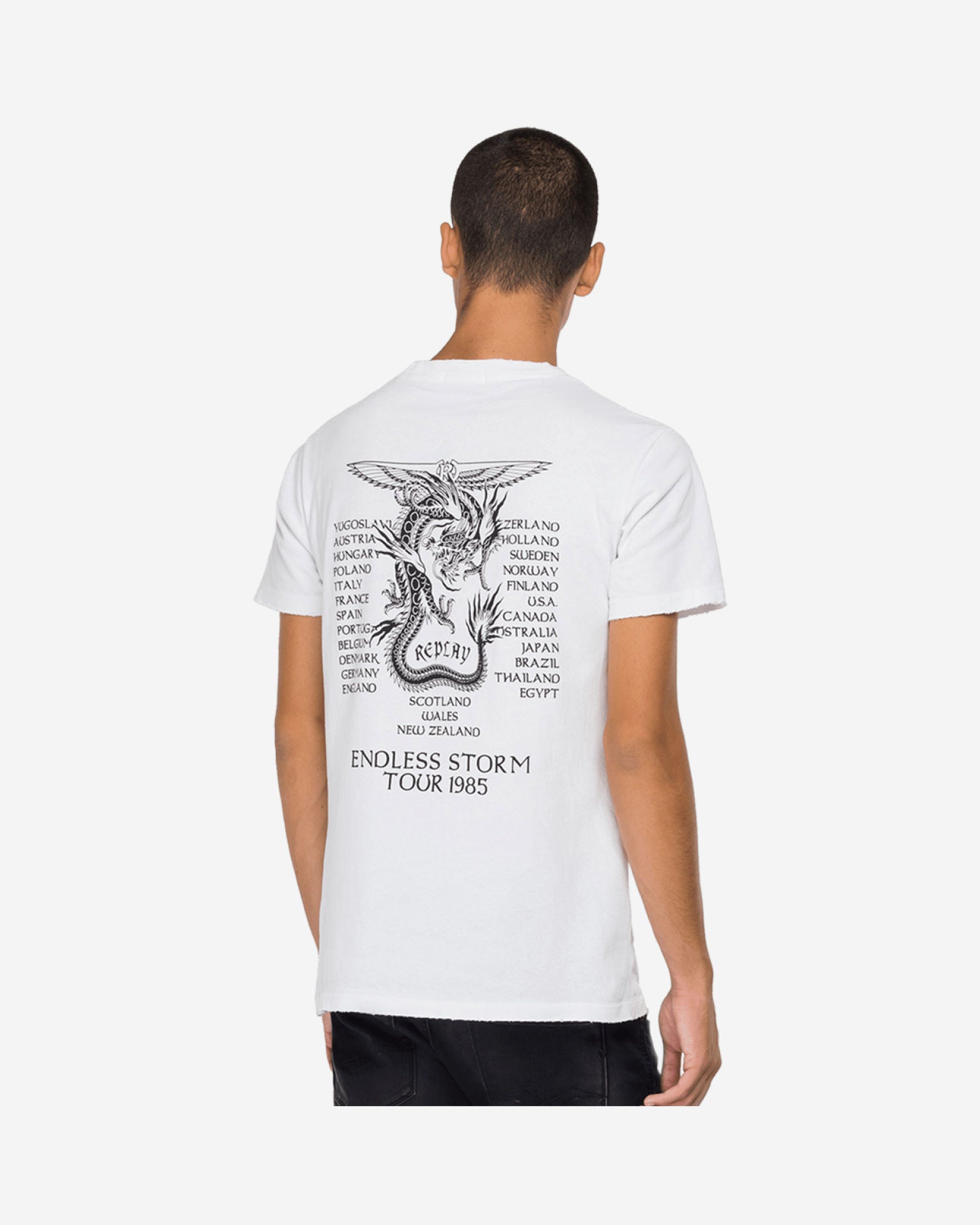 تي شيرت Endless Storm Tour 1985 برقبة دائرية