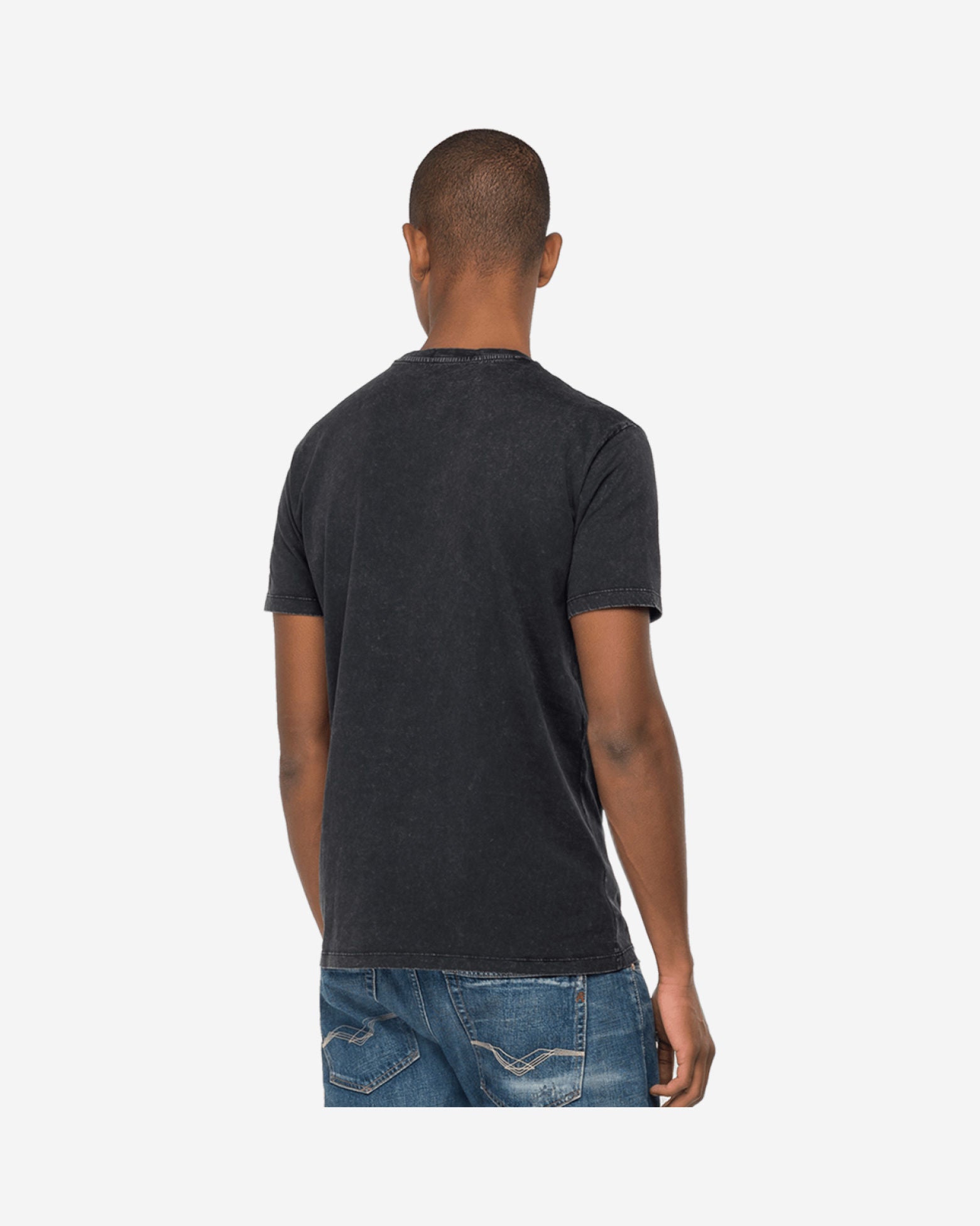 تي شيرت بياقة دائرية مطبوع عليه شعار جولة بلاتينيوم لعام ١٩٨٧