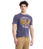 تي شيرت جيرسي بطبعة جامعية