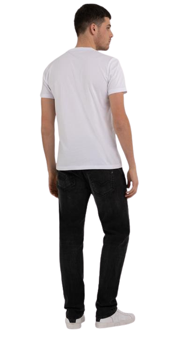 تي شيرت جيرسي مطبوع عليه حروف