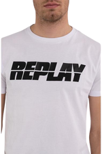 تي شيرت جيرسي مطبوع عليه حروف