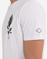 تي شيرت بطبعة وردة