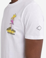 تي شيرت بطبعة طائر الفلامنغو