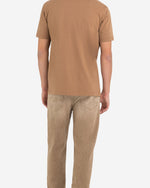 تي شيرت بياقة دائرية مع طباعة