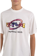 تي شيرت جيرسي بطبعة عتيقة