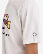 تي شيرت جيرسي بطبعة عتيقة