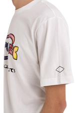 تي شيرت جيرسي بطبعة عتيقة