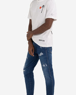 تي شيرت بطبعة راكبي الدراجات النارية