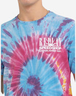 تي شيرت من القطن العضوي المصبوغ بالربط