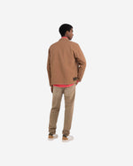 سترة قصيرة من القطن والكتان