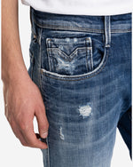 بنطلون جينز أنباس بقصّة Slim Fit من Aged Eco بعمر 5 سنوات