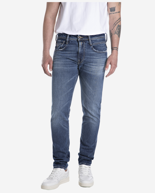 Replay Anbass Slim-Fit Jeans - Blue