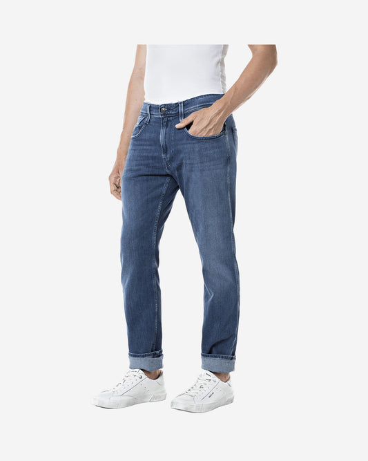 بنطال جينز أنباس بقصة ضيقة