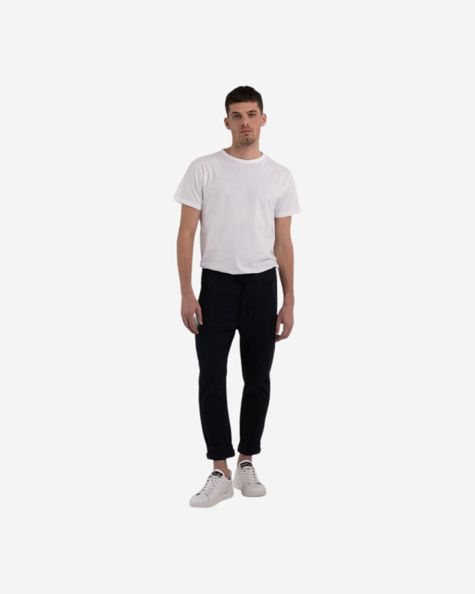 بنطلون تويل بقصّة Slim Fit