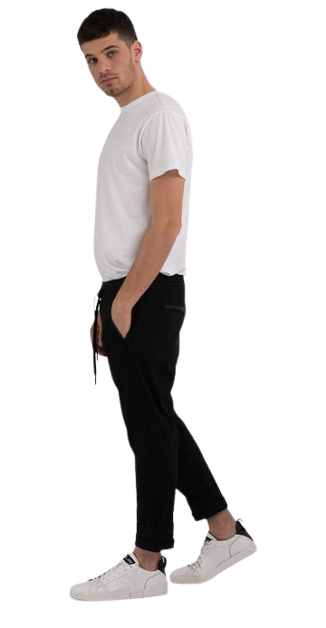 بنطلون تويل بقصّة Slim Fit