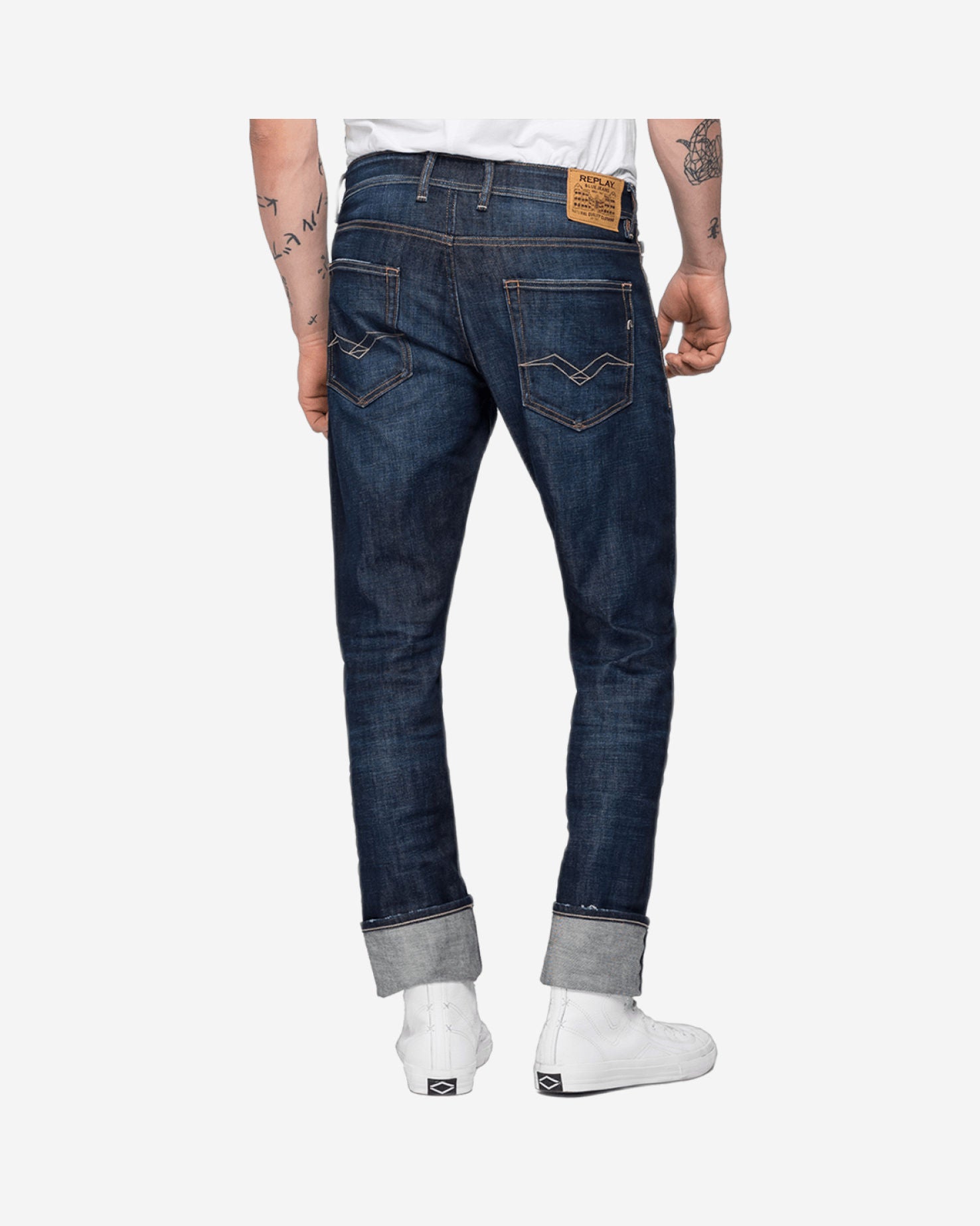 بنطال جينز غروفر بقصّة مستقيمة