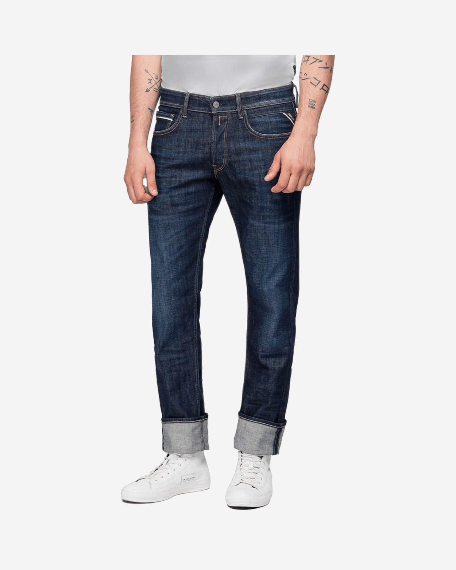 بنطال جينز غروفر بقصّة مستقيمة