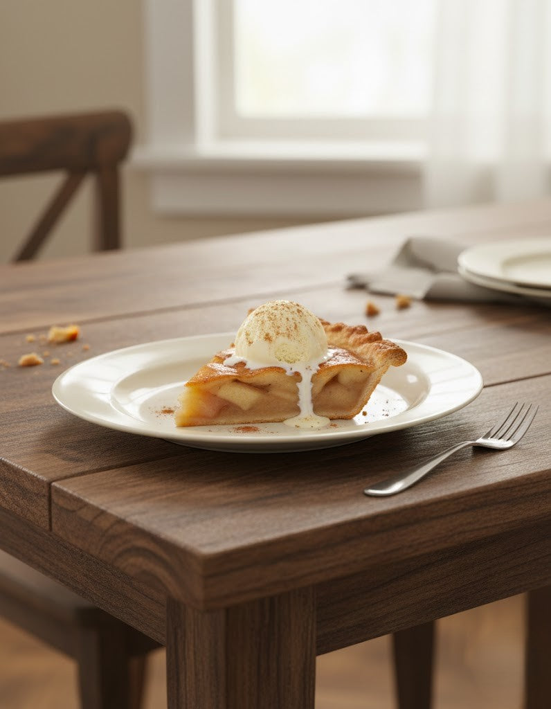 طبق حلوى ميزون باستيل العاجي